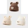 Cute Bear Hat For Women Winter Warmth Knit Windproof Cap For Casual Wear