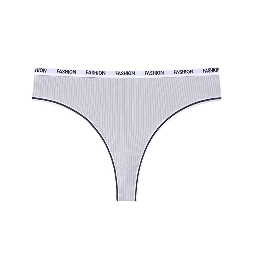 Damen Hüftstring Sexy Bikini Sportlich Lässig Buchstaben Hüfthebend Damenunterwäsche