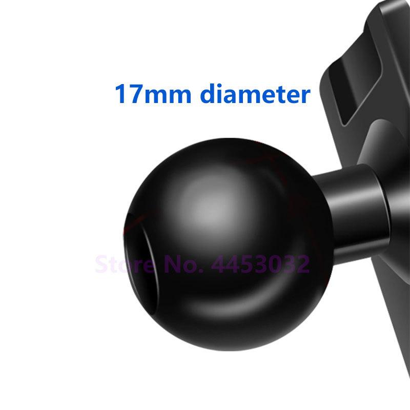 Car Phone Holder Mounts Special For BMW X1 X2 F39 F47 F48 F49 GPS Supporting Fixed Bracket Base 17mm Accessories 2012-2022