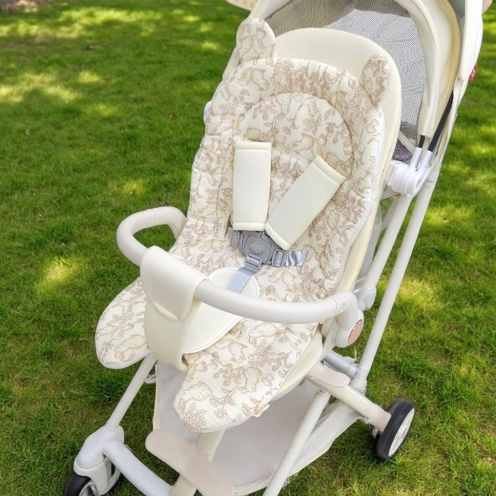 Breathable Stroller Accessories Soft Pushchair Insert Mat Baby Stroller Seat Cushion  All Seasons
