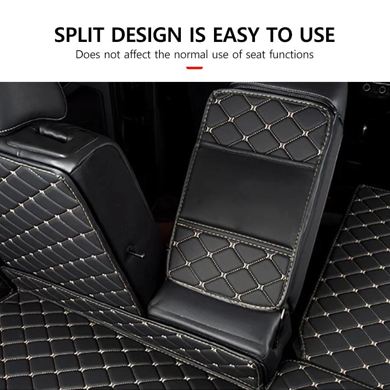 Full Cover Trunk Mat for Tesla Model Y 2017-2025 Juniper PU Leather Waterproof Cargo Protection Liner Car Interior Accessories