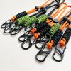 1pcs/2pcs/6pcs Hand Woven Umbrella Rope Outdoor Keychain Wrist Rope Outdoor External Buckle Car Key Hanging Rope