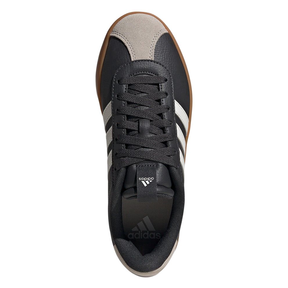 Adidas VL Court 3.0 Carbon Alumina Unisex Sneakers Black Core-White JS0504