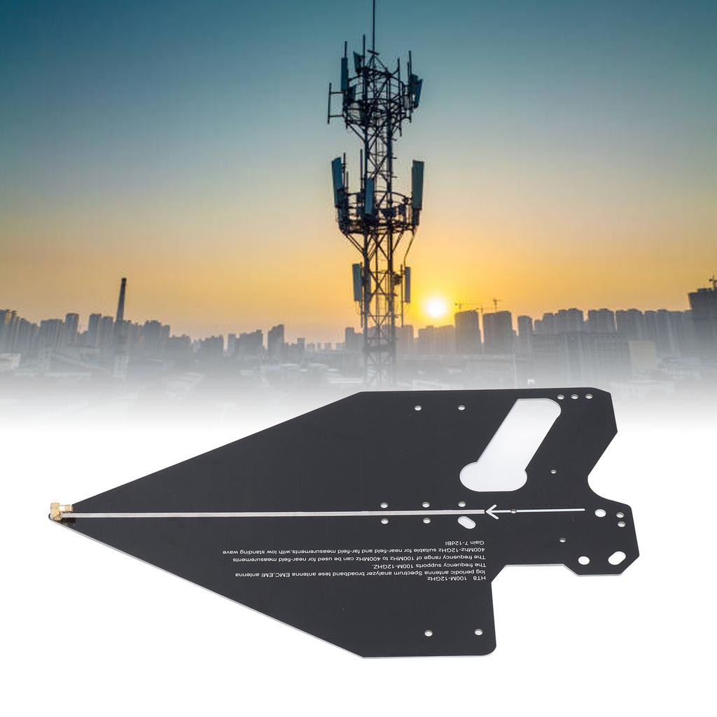 Antenna Log Periodic Antenna Log Periodic Antenna High Accuracy Wireless 0.1‑12GHz Passive Direction Finding Antenna
