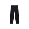 Li-Ning Contrast Cuff Sports Trousers Men Bottoms Black AYKT405-2
