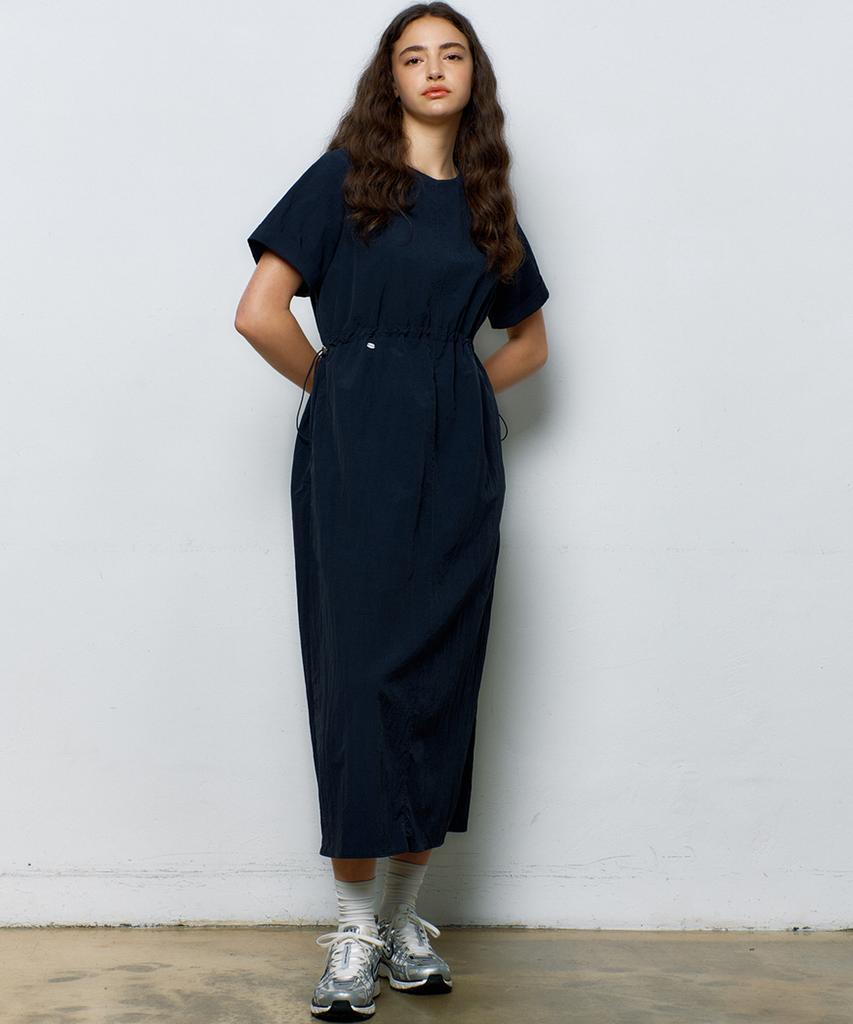 Manavis Seven Serene Short Sleeve Dress [Jingon]