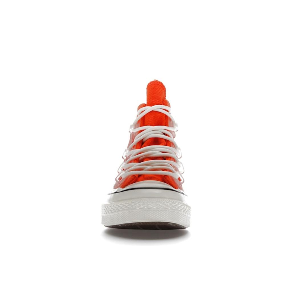 Converse Chuck 70 Utility High Hybrid Function - Bold Mandarin Unisex tenisky Orange Egret Black 172254C