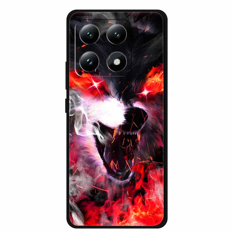 For Xiaomi 15T 5G Case Silicone Luxury Animal TPU Soft Printing Bumper for Xiaomi 15T Pro 5G Starry Sky Scenery Shockproof Cover