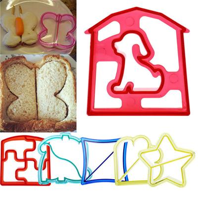 Lustige Tierform für Mittagessen, Sandwich, Toast, Kekse, Kuchen, Brotschneider, DIY-Form
