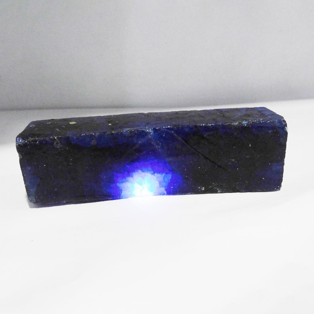 Natural Blue Sapphire Loose Gemstone Uncut 528.10 ct Dyed Rough September Birthday Birthstone