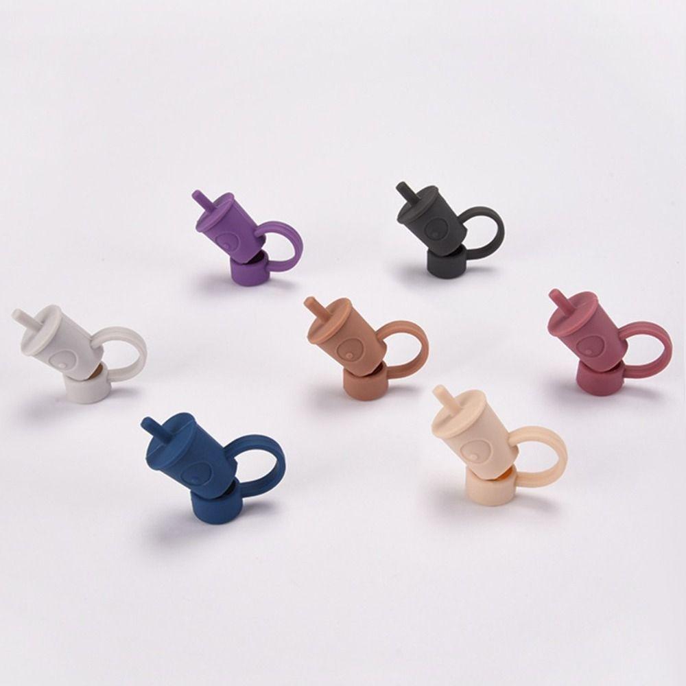 Reusable Straw Tip Caps Splashproof Straw Tips Lids Silicone Straw Tips Covers  8 Mm Straw Tip