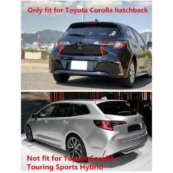 For Toyota Corolla Hatchback 2019-2022 Chrome Front Fog Light Lamp Cover Trim
