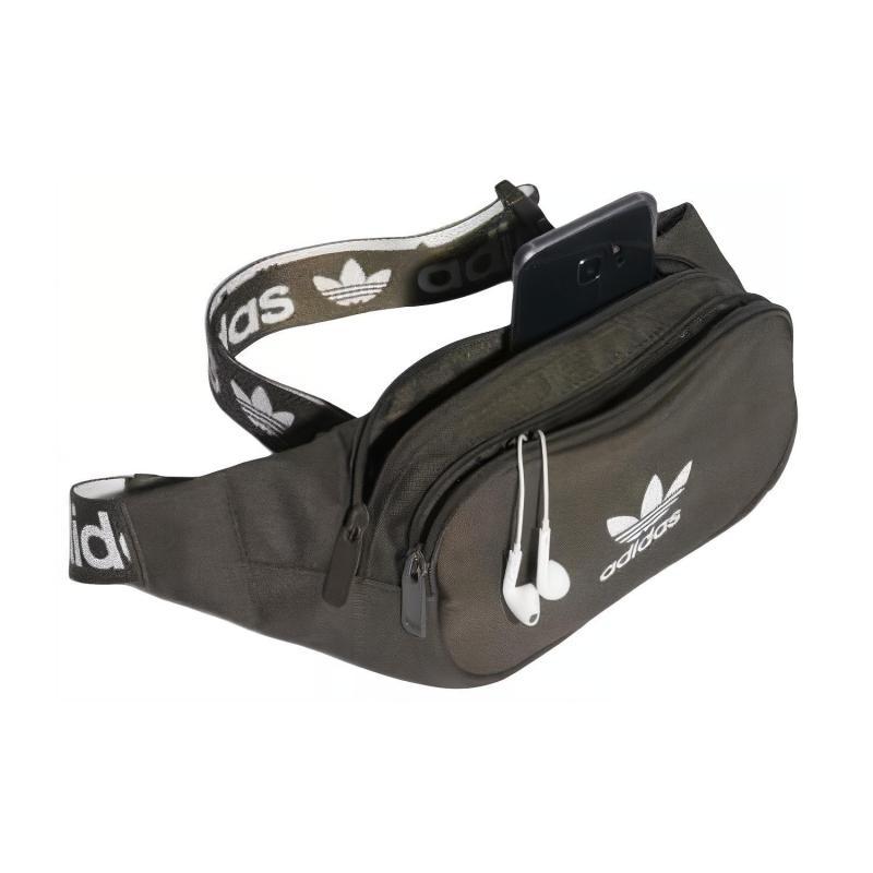 adidas Originals Polyester Sling Bag, Fanny Pack Unisex Olive Green Adidas HD7168