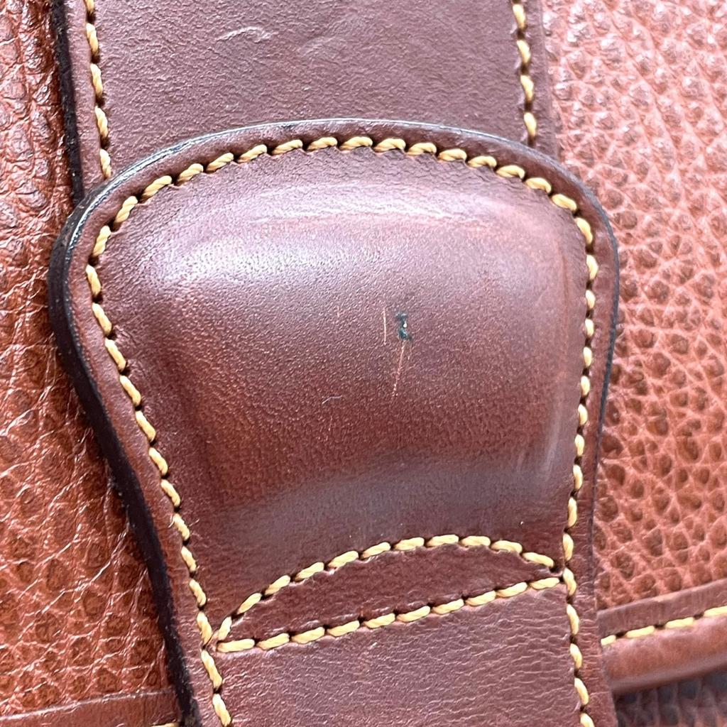 Used COACHShoulder Bag Brown leather unisex