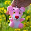 Ins Pink Leopard Doll Plush Toy Cute Small Naughty Leopard Mini Doll Pendant Wedding Doll