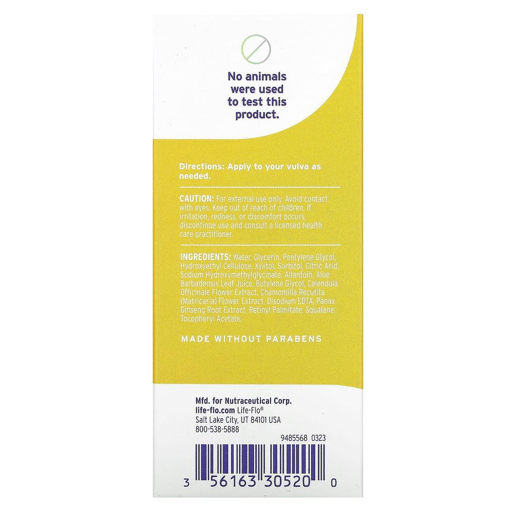 Emerita, Intimate Moisturizer, Fragrance Free, 4 Oz (112 G)