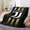 1PC Juventus Football Club Patterned Flannel Blanket Suitable For All Seasons for Home Decor Warmth and Comfort Gifts Holiday Present