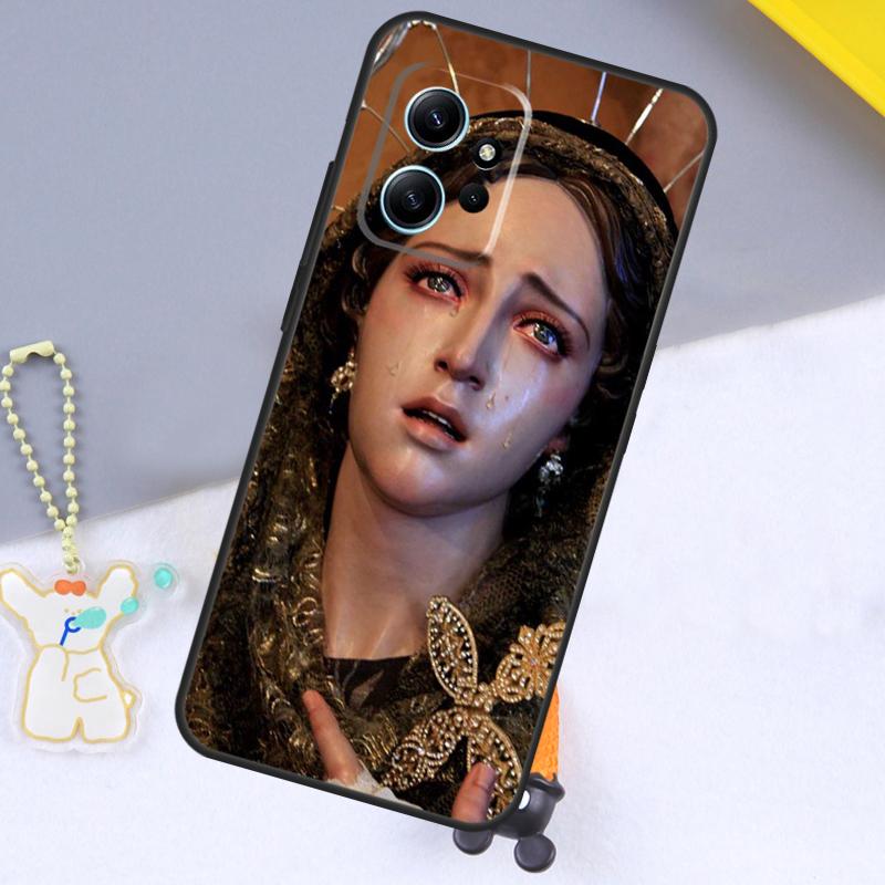 Holy Mother Virgin Mary Christian Case For Xiaomi Redmi Note 11 10 9 8 12 Pro 10S 11S 12S Cover For Redmi 12 9C 10C 12C 13C