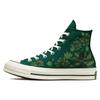 1970S Chuck 70 Desert Floral Classic Casual Durable High-Top Canvas Shoes Women Sneakers Green A01712C