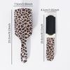 High Gloss Leopard Print Comb Set, Personalized Leopard Print Pattern, Gentle Hair Styling tool,Special for Real Hair Wigs
