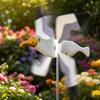 Outdoor Decorative Seagull Wind Spinner Garden Stake with Rotating Blades for Yard Lawn Patio Decoration and Wind Indicator