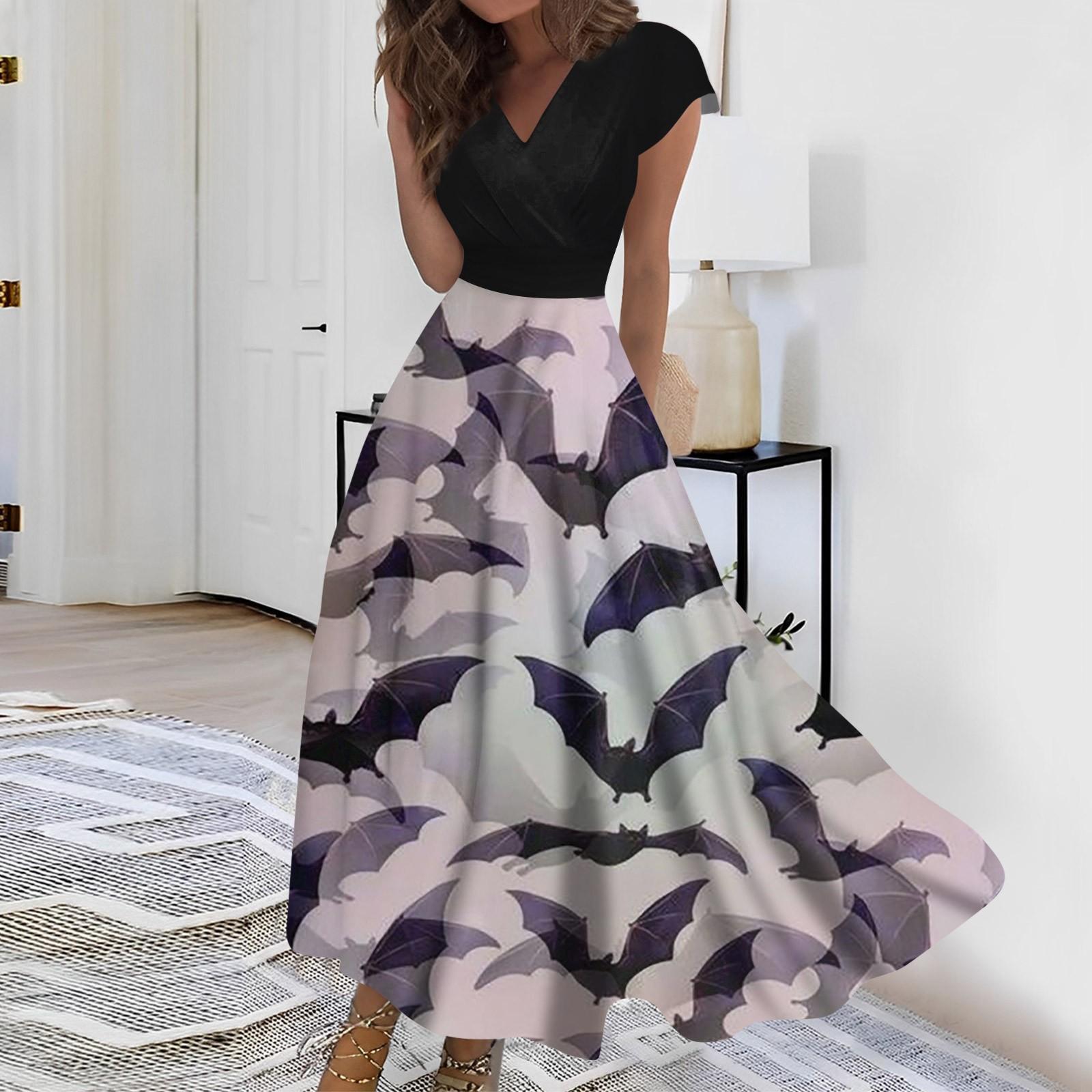 Женское длинное платье Платье макси Повседневное платье Повседневное платье с короткими — фото 9