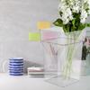 Flower Bucket Vase DIY Room Decoration Multipurpose Holder Floral Container for Shop