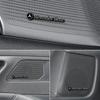 4pcs Car 3D metal Aluminum audio decorate Emblem Stickers for Mercedes-Benz W210 W211 W212 W221 W222 A C E G S R CLS CLA CLK SLK