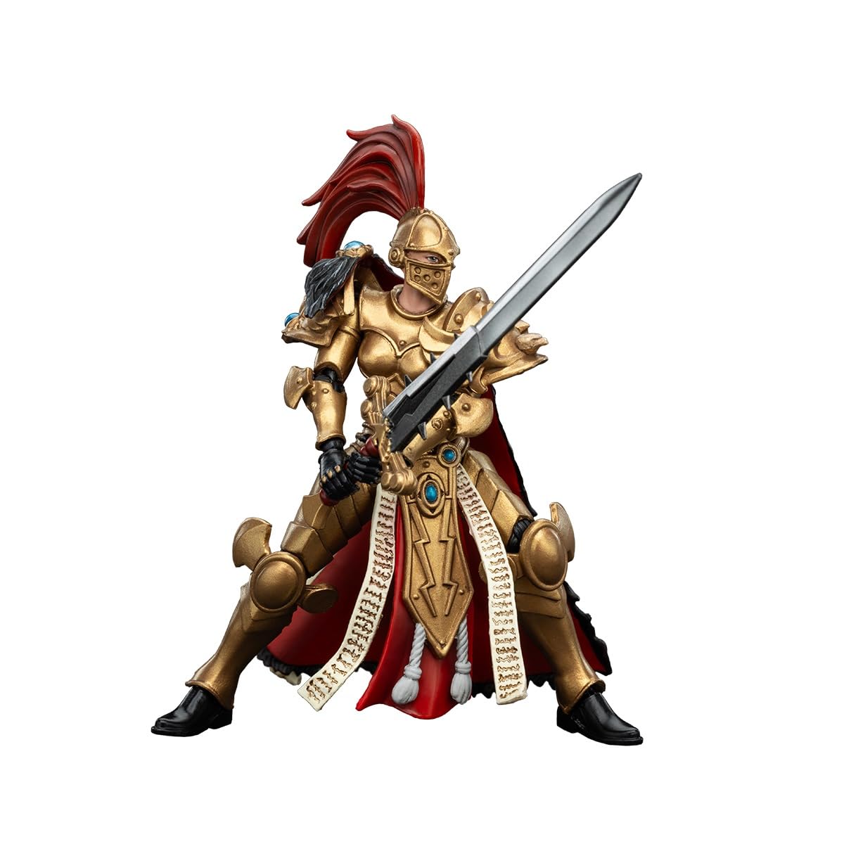 

JOYTOY Warhammer Сестричество Тишины Белый Сокол Бдительный Кадр Бдительная Госпожа Масштабная Экшн-фигурка 40,000 1/18 (Собранный)