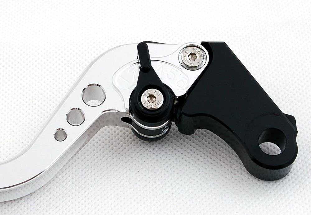 Bruce & Shark Motorcycle Long Clutch Brake Lever for Kawasaki NINJA Ninja 250R 300R 400 Silver