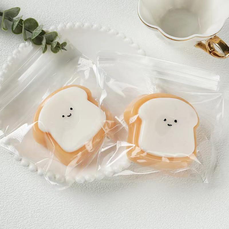 Creative Soft Taba Toast Squishy Toy Kawaii Slow Rebound Stress Relief Sensory Squeeze Fidget Toys For Adults Kids Holiday Gifts