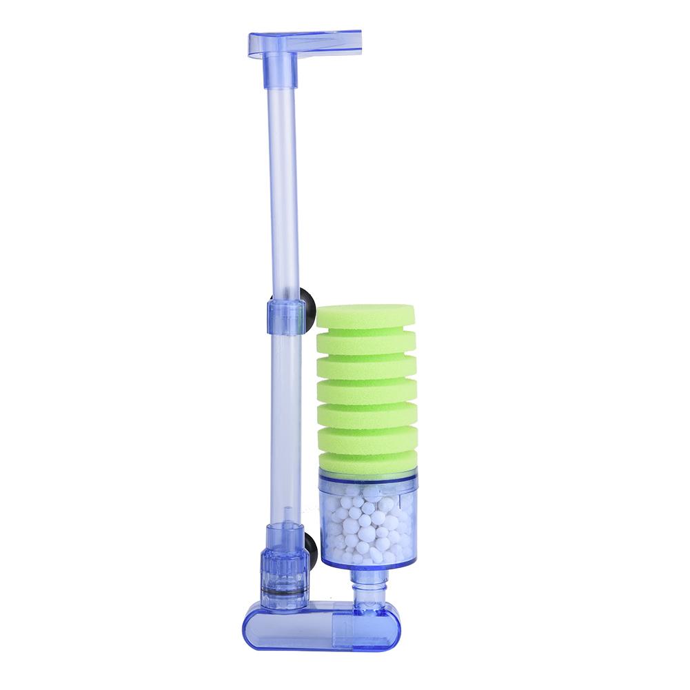 Aquarium Filter Air pump Sponge Biochemical Oxygen Pump for Mini Fish Tank Supplies(XY 2881)