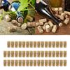50Pcs Straight Corks Stoppers for Bottle Wine Great for DIY Crafts Home Decors