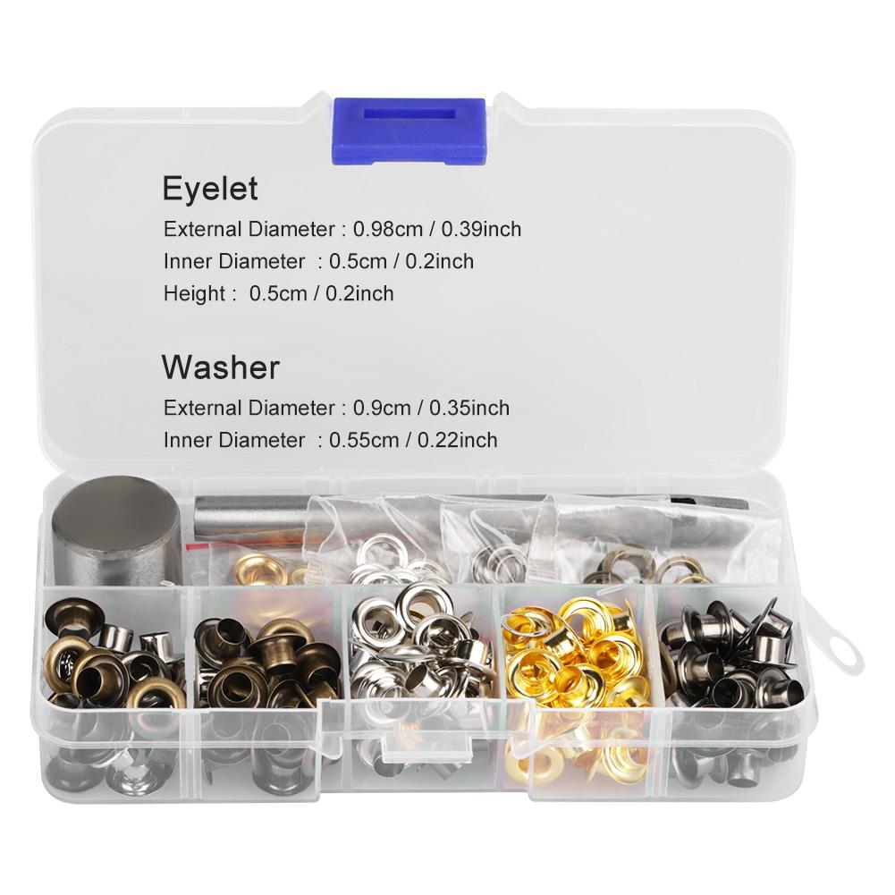 Eyelet Grommet Washer with 3pcs Handwork Tools Set