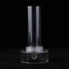 DIY Craft Clay Tools Plastic Match Large Cylinder Rib Stripe Candle Mold Long Pole Soap Making