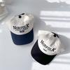 Mesra Ball Cap Lettering Color Block Embroidery Women's