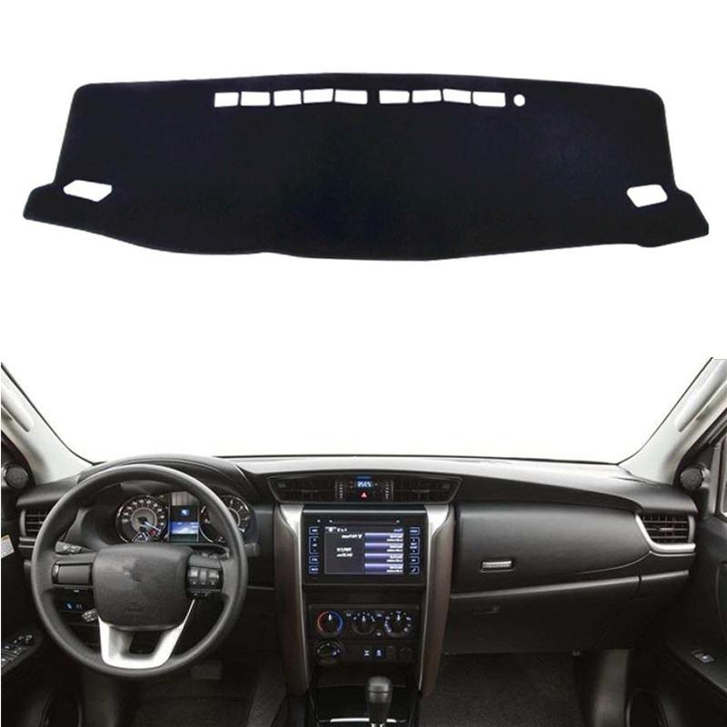 For Toyota Fortuner SW4 2016 2017 2018      Car Dashboard Cover Mat Pad Dash Sunshade Carpet Rug Accessories