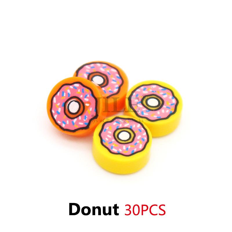 

Город Мини-еда Строительные блоки Гамбургер Пицца Картофель фри Торт Десерт Шоколад Печенье MOC Кирпичи Пластиковые детали для сборки Фигурки Игрушка