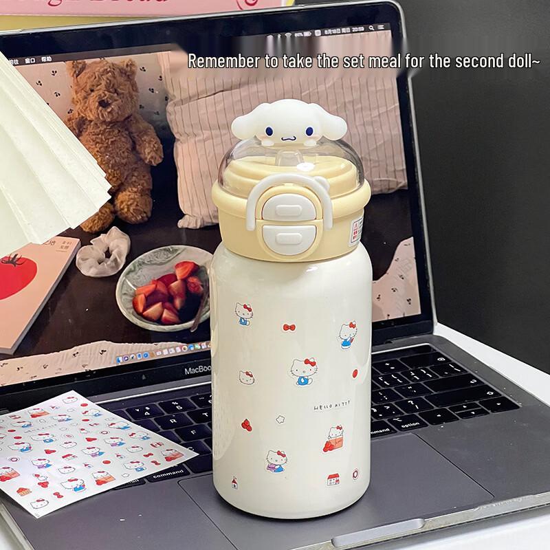 Shangqi 500ml 316 Stainless Steel Insulated Bottle with Straw