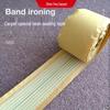 Carpet Heat-Sensitive Seam Tape: Single/Double-Sided Self-Adhesive Hot Melt Tape for Carpet Installation