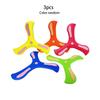 Outdoor Toy EVA Three Leaf Foam Hand Thrown Safety Boomerang Children's Sports Boomerang Fly Back Automatically