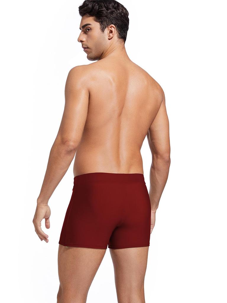 2024 Herre Europeiske & Amerikanske Fargeblokk Badeshorts - Trendy, Stilig & Sexy