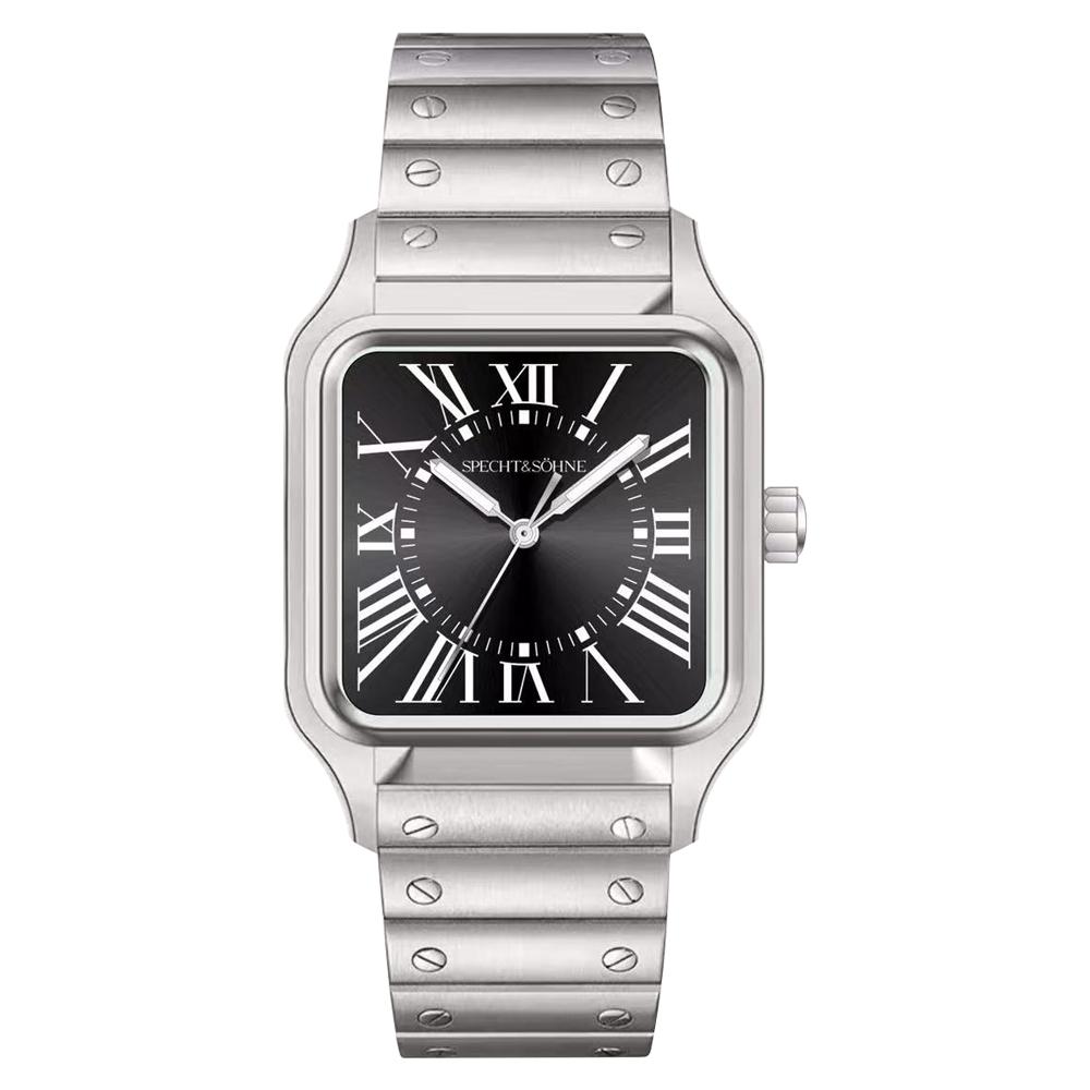 2025 New Hot Specht & Söhne Luxury 34MM Quartz Watch For Men & Women Watches Super Thin Steel Sapphire Crystal 50M Waterproof