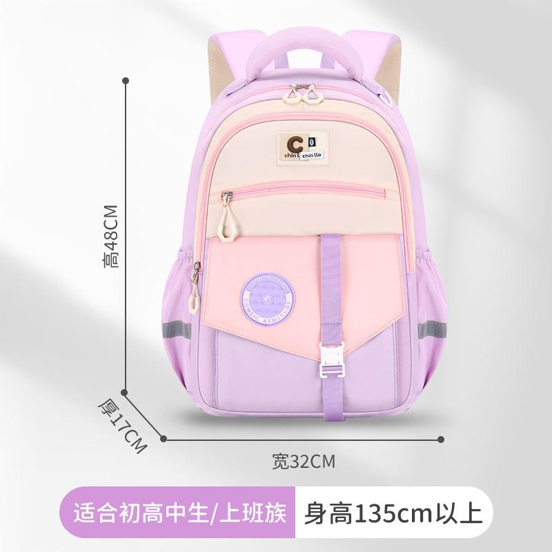 Back To School Various Colors School Backpack for Boys Girls Lightweight Ergonomic Growth Design Waterproof Elementary Bookbag
