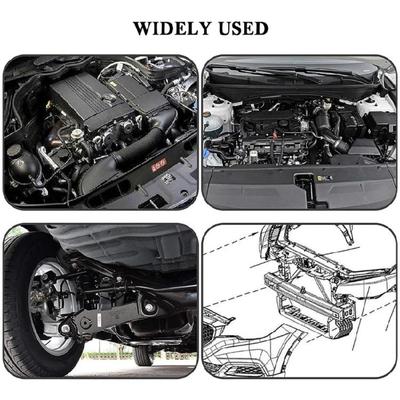 Karosserie-Clip-Kit Universal 10mm Loch Anwendung Stoßfängerhalter Sicherer Verschluss Ersetzt 91505TM8003 für Automobil