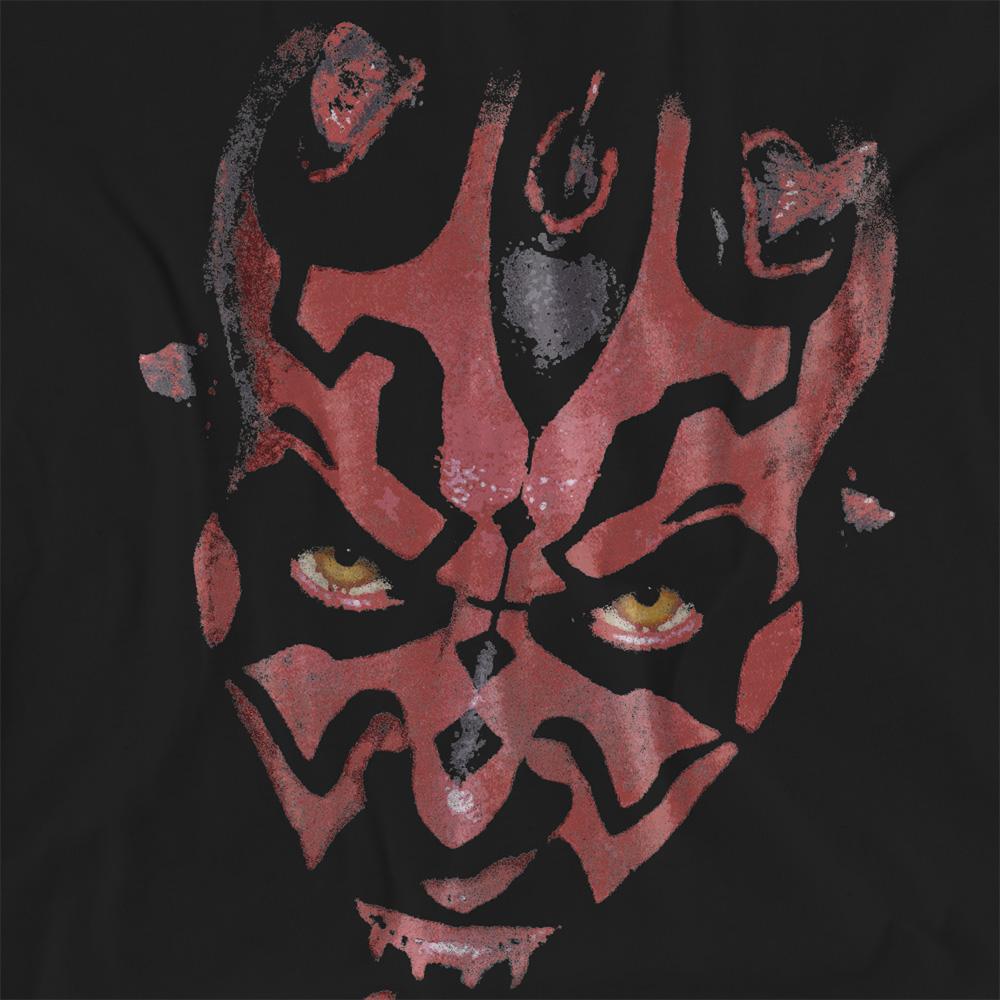 Star Wars Womens/Ladies Darth Maul Big Face T-Shirt