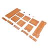 Wooden Monitor Stand with 3 Drawers, Lockable Drawer, Desk Riser Computer Monitor Stand for Office Home PC Laptop