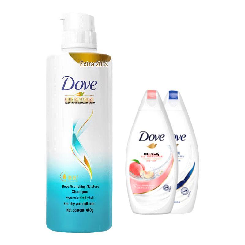 

Dove Nourishing Moisture Shampoo & Body Wash Set