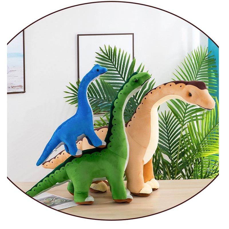 Long-necked Dinosaur Plush Toy For Girls Soft And Cuddly Stuffed Animal Doll For Sleeping Children's Holiday Gift