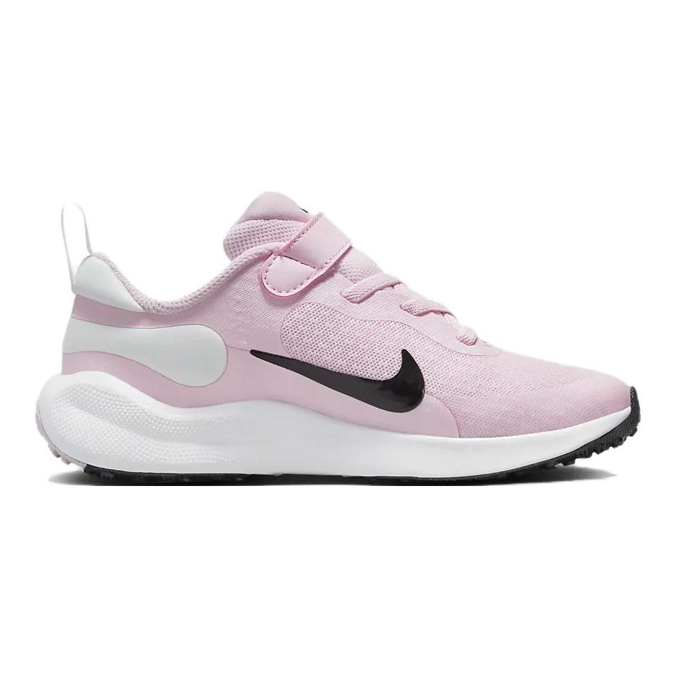 Nike Revolution 7 PS Pink Foam Black Kids Sneakers Summit-White White FB7690-600
